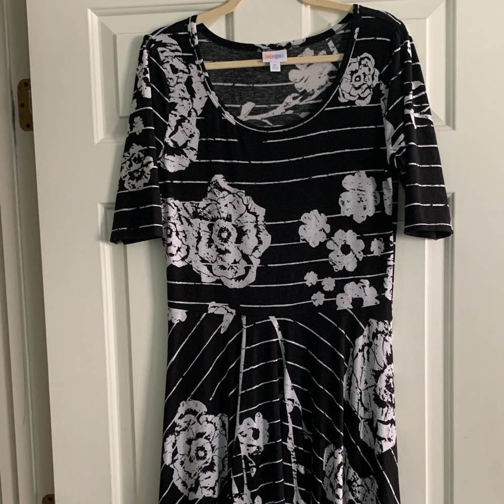 Nicole fit and flare dress